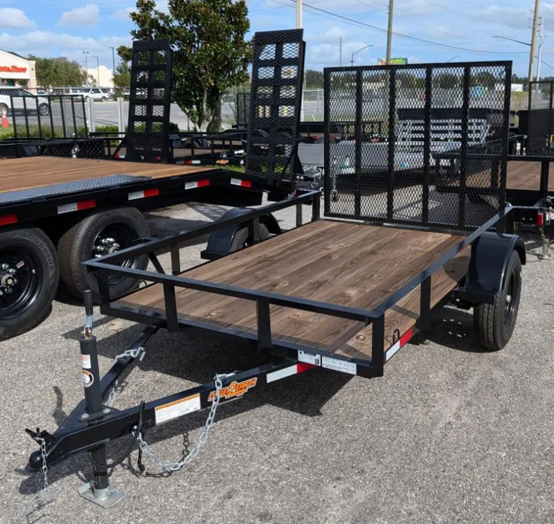 2025 Down 2 Earth Trailers 5X8 SA ANGLED UTILITY 
