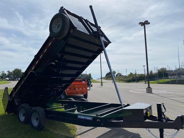 2022 Sure-Trac 82x16 HD LowPro Telescopic Dump Trailer 2022 Sure-Trac 82x16 HD LowPro Telescopic Dump Trailer