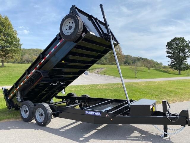 2023 Sure-Trac 82 IN x 16 HD Low Profile Dump Trailer 16K Telescopic 2023 Sure-Trac 82 IN x 16 HD Low Profile Dump Trailer 16K Telescopic