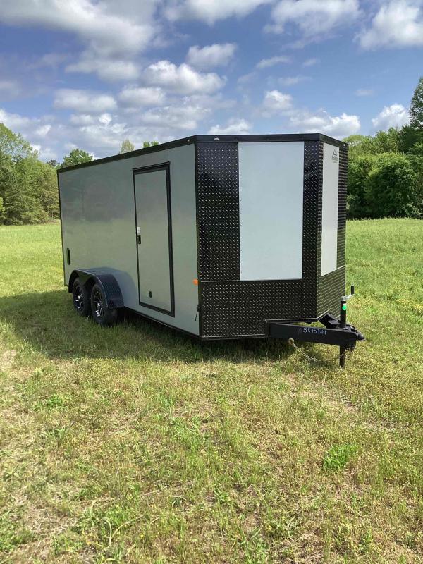 2024 Rock Solid Cargo 7 x 16 Tandem Axle Enclosed Trailer