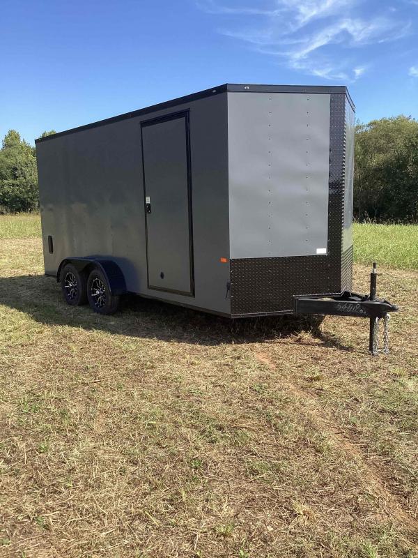 2023 Rock Solid Cargo 7 x 16 TA Enclosed Trailer