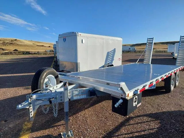 2018 Mission Aluminum Deckover Trailer 14K 22'