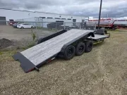 2026 Ironclad 24' Lowpro Triaxle Split Deck Tilt Trailer 