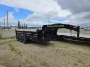 2026 Ironclad 16' Triaxle Gooseneck Dump Trailer 