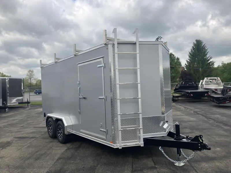2026 Belmont 7' x 16' Contractor Cargo / Enclosed Trailer (TM716) (5.2k Torsion Axles)