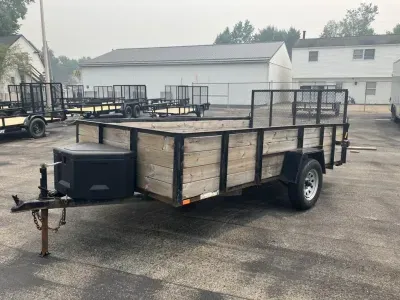 2022 AMO 76" x 12' High Side Utility Trailer (USED)