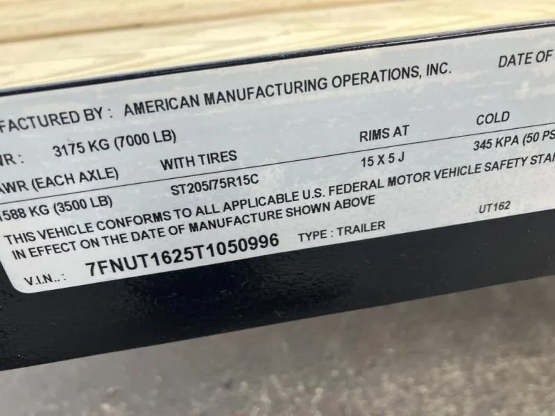 new Utility Trailers American Manufacturing Operations (AMO)  for sale, in Warren, OH Thumbnail 8