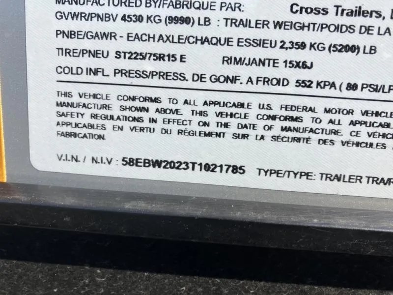 new Cargo (Enclosed) Trailers Cross Trailers  for sale, in Warren, OH Thumbnail 17