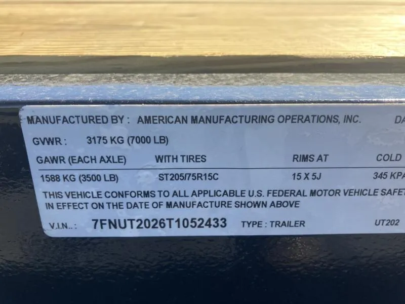 new Car Haulers / Racing Trailers American Manufacturing Operations (AMO)  for sale, in Warren, OH Thumbnail 6