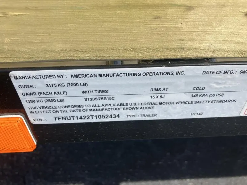 new Utility Trailers American Manufacturing Operations (AMO)  for sale, in Warren, OH Thumbnail 6