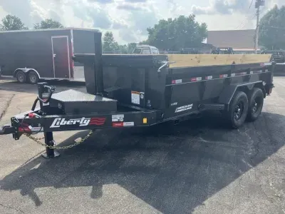 2027 Liberty 83" x 14' Telescopic Dump Trailer (LD14K83B8TS)