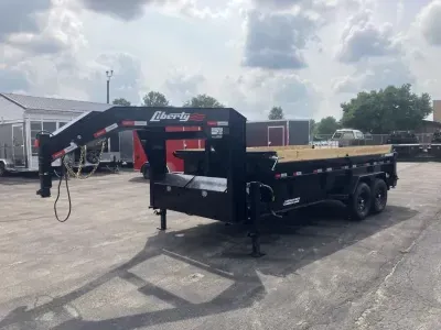 2027 Liberty 83" x 16' Gooseneck Dump Trailer (LD14K83B8TSGN)