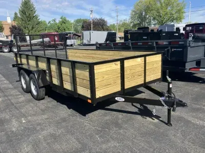 2026 AMO 76" x 14' Utility Trailer (High Side)