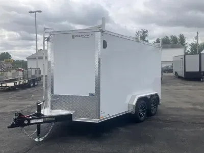 2026 Belmont 7' x 12' Contractor Cargo / Enclosed Trailer (TM712)