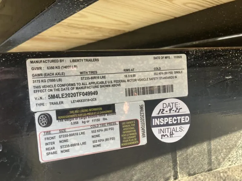 new Equipment / Flatbed Trailers Liberty  for sale, in Warren, OH Thumbnail 11