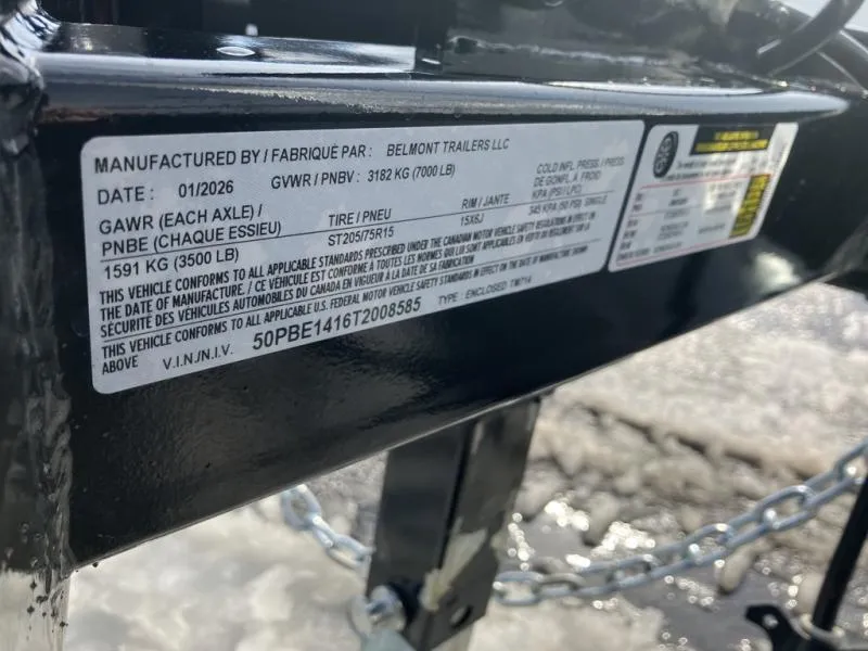 new Cargo (Enclosed) Trailers Belmont  for sale, in Warren, OH Thumbnail 23