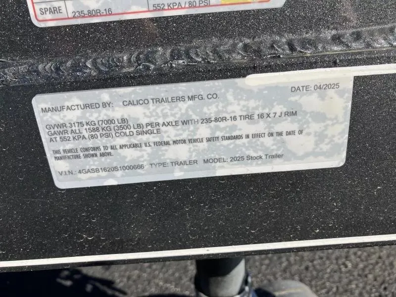 new Stock / Stock Combo Trailers Calico Trailers  for sale, in Warren, OH Thumbnail 13