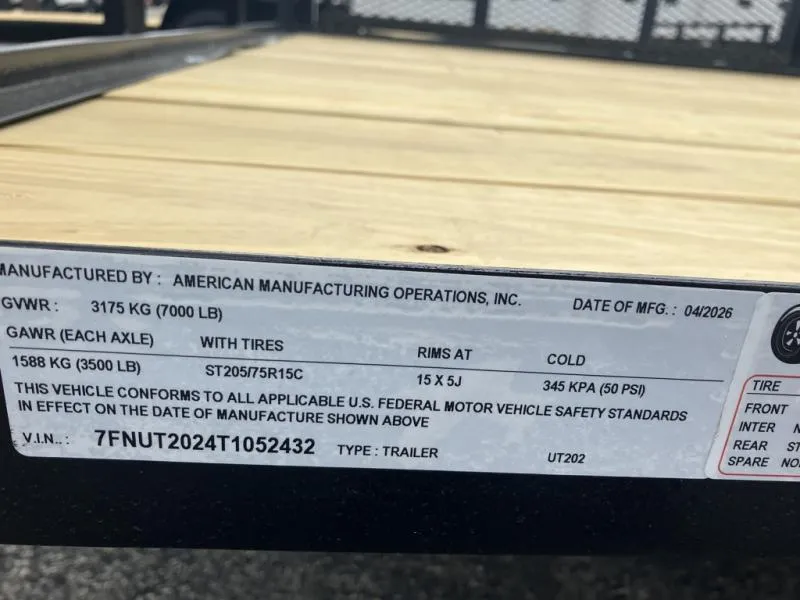 new Utility Trailers American Manufacturing Operations (AMO)  for sale, in Warren, OH Thumbnail 8