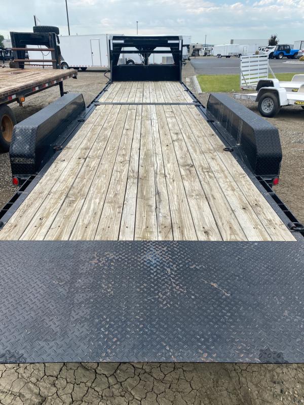 2016 PJ Trailers GN FLATBED TILT Flatbed Trailer Laurel Trading Post