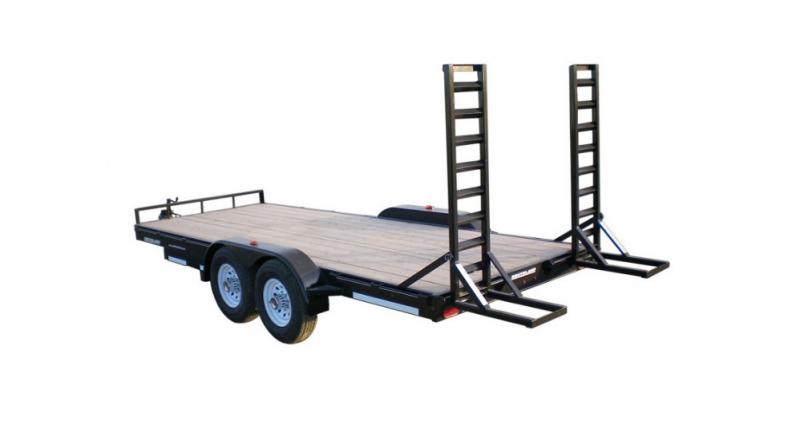 2023 Southland Trailers 20' Lowboy Flatbed - LBAT20-14 Flip Up Ramps 2023 Southland Trailers 20' Lowboy Flatbed - LBAT20-14 Flip Up Ramps
