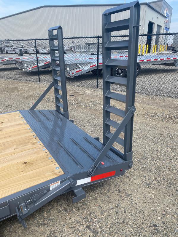 2023 Circle D 22' GN FLATBED LOWBOY Flatbed Trailer Laurel Trading