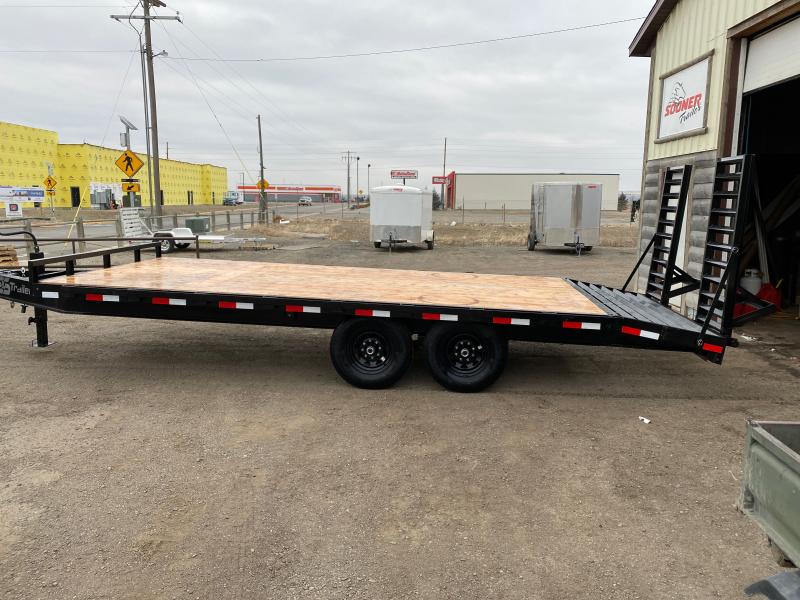 2022 S&S Manufacturing 20' DECKOVER BP Flatbed Trailer 2022 S&S Manufacturing 20' DECKOVER BP Flatbed Trailer