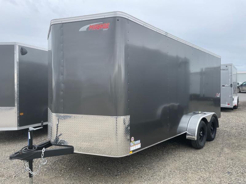2024 Mirage Trailers 7 X 16 +V WITH RAMP Cargo / Enclosed Trailer