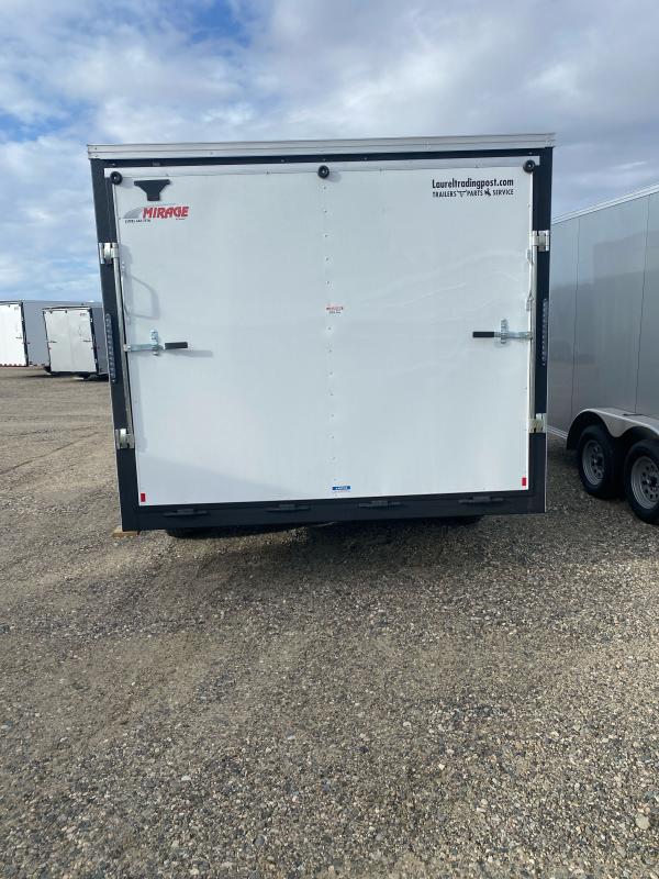 2024 Mirage Trailers 8.5 X 16 RAMP 5200 AXLES Cargo / Enclosed Trailer Laurel Trading Post