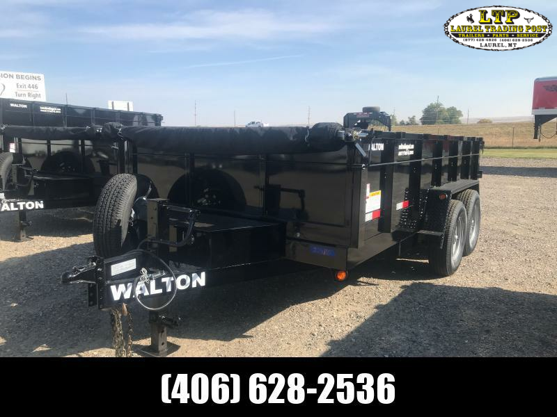 2022 Walton Trailers 14' BP DUMP Dump Trailer Laurel Trading Post
