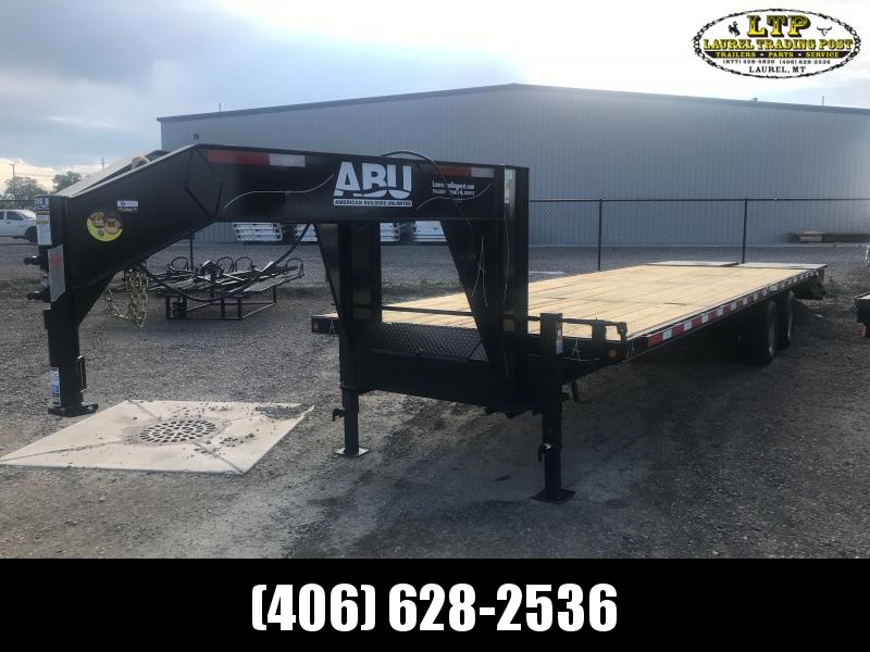 2022 ABU 30' GOOSENECK Flatbed Trailer 2022 ABU 30' GOOSENECK Flatbed Trailer