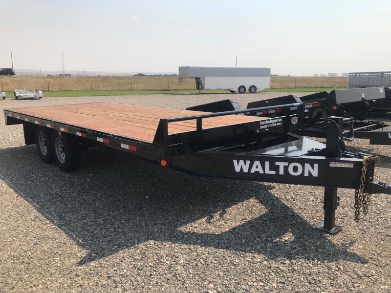 2021 Walton Trailers 20' DECKOVER BP Flatbed Trailer 2021 Walton Trailers 20' DECKOVER BP Flatbed Trailer
