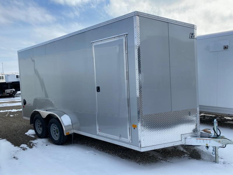 2023 EZ Hauler 7 X 16 W/ RAMP Cargo / Enclosed Trailer Laurel Trading