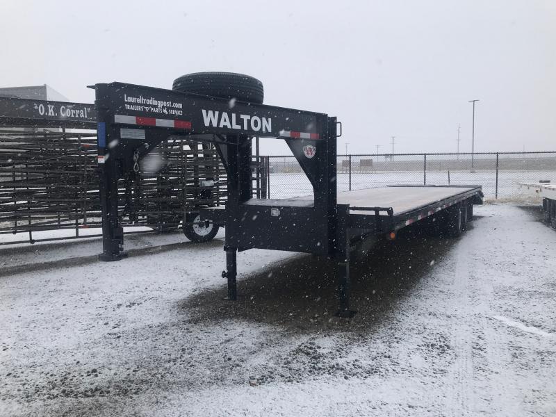 2022 Walton Trailers 32' GN DUALLY Flatbed Trailer 2022 Walton Trailers 32' GN DUALLY Flatbed Trailer