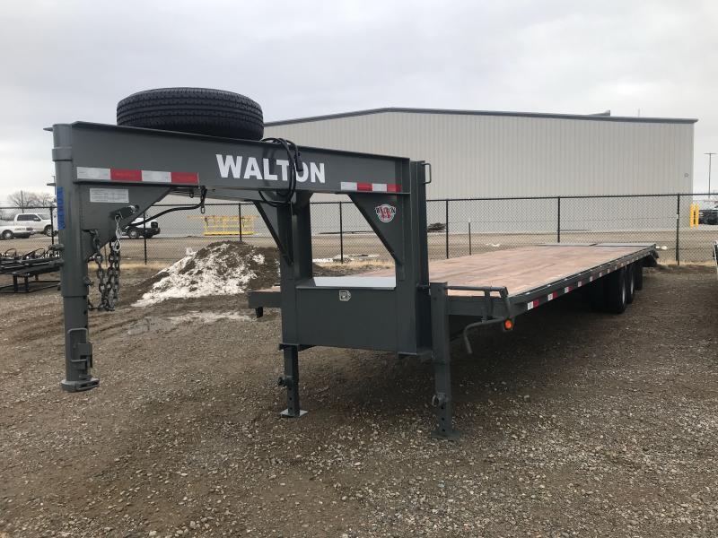2022 ABU 25' GN FLATBED Flatbed Trailer Montana Trailer Classifieds