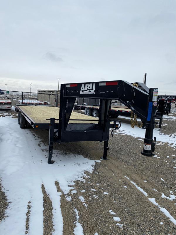 2023 ABU 30' GN Flatbed Trailer Laurel Trading Post Billings MT