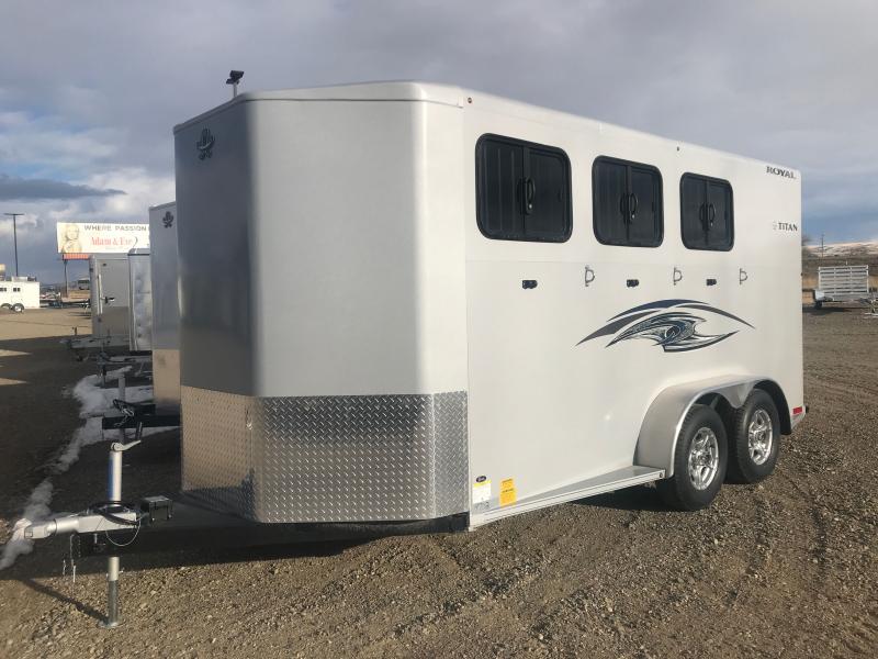 2021 Titan Trailers 3H BP ROYAL II Horse Trailer 2021 Titan Trailers 3H BP ROYAL II Horse Trailer