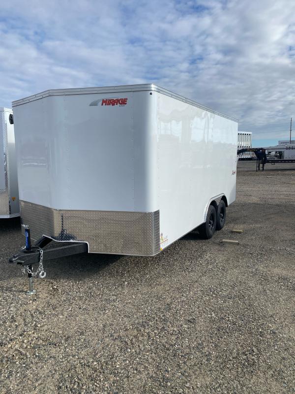 2024 Mirage Trailers 8.5 X 16 RAMP 5200 AXLES Cargo / Enclosed Trailer