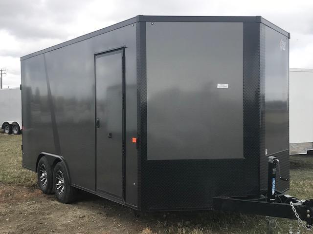 2020 AERO TRAILERS 8.5X16 ENCLOSED CHARCOAL BLACKOUT 2020 AERO TRAILERS 8.5X16 ENCLOSED CHARCOAL BLACKOUT