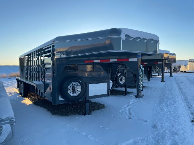 2023 Circle D 24 GN Stock / Stock Combo Trailer 2023 Circle D 24 GN Stock / Stock Combo Trailer