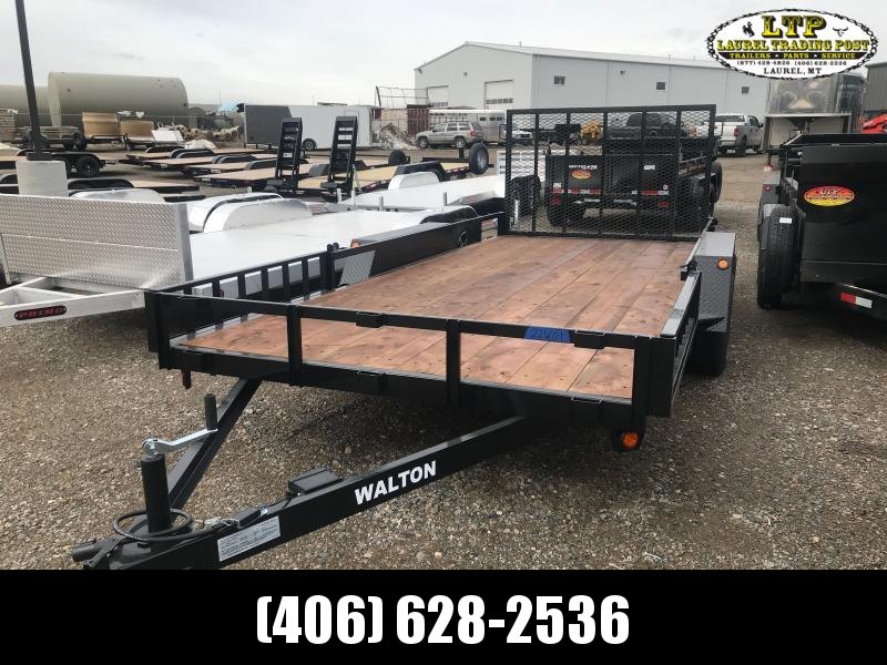 2022 Walton Trailers 16' BP FLATBED Utility Trailer 2022 Walton Trailers 16' BP FLATBED Utility Trailer