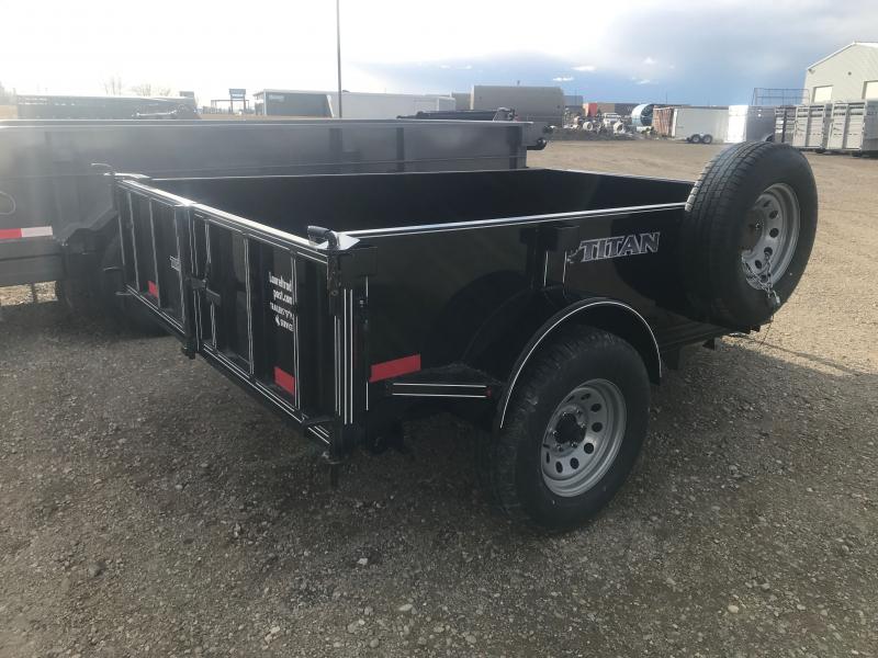 2021 Titan Trailers 5X8 MINI Dump Trailer 2021 Titan Trailers 5X8 MINI Dump Trailer