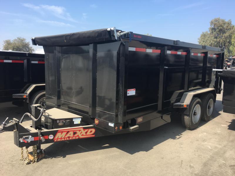Maxxd Trailers 83 HD DUMP Dump Trailer Bronco Trailer Flatbed and