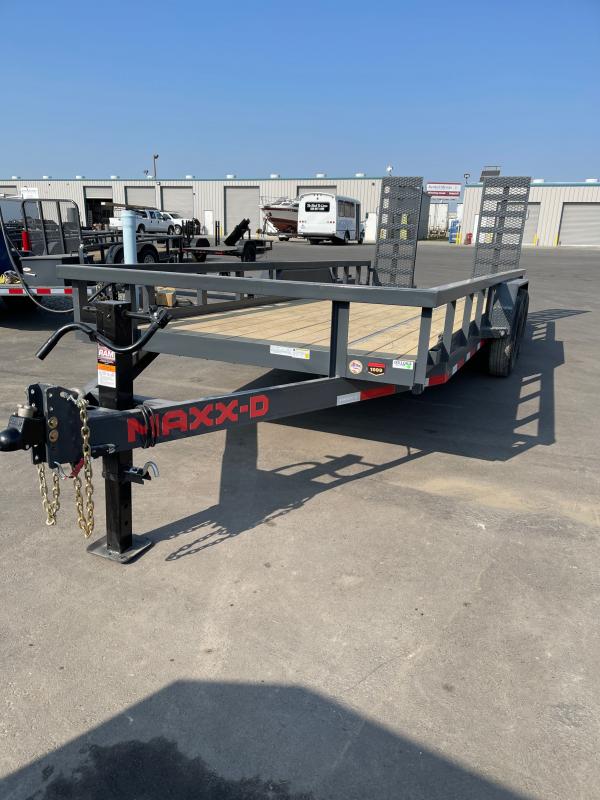 2022 MAXXD U5X8320 Utility Trailer Bronco Trailer Flatbed and Cargo