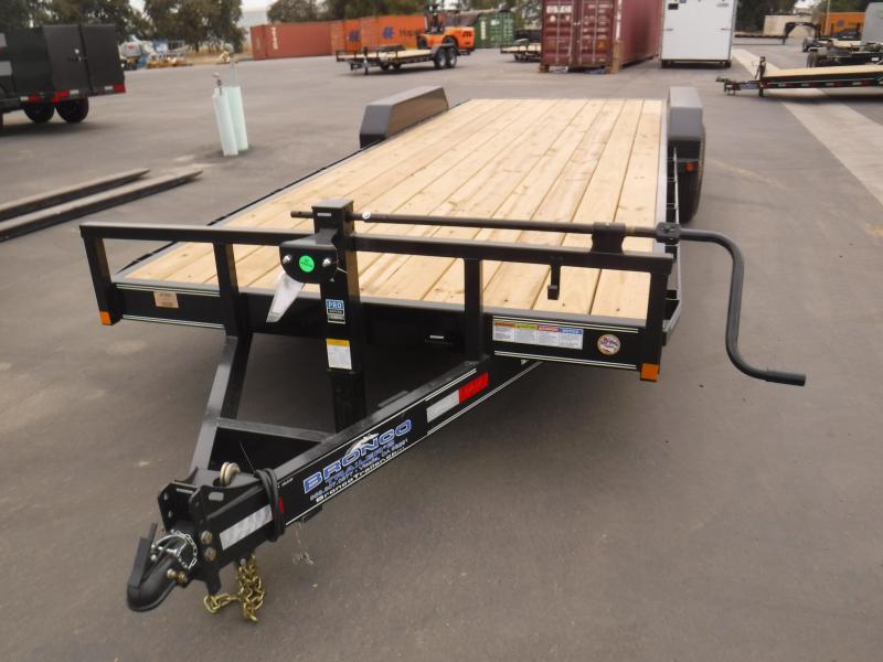 2021 Other 83X24BP Equipment Trailer Bronco Trailer Lemoore