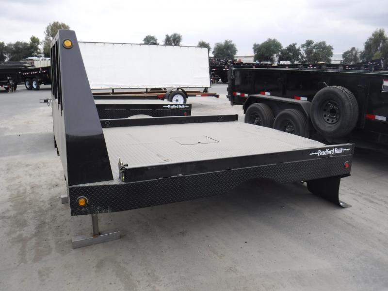 2018 Bradford BUILT STEEL WORK BED Bronco Trailer Lemoore