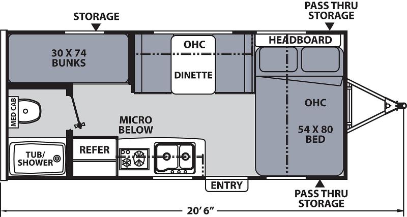 2021 Coachmen APEX NANO 185BH 2021 Coachmen APEX NANO 185BH