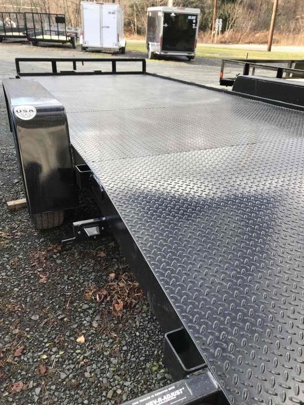 2022 Car Mate Trailers 8x18 7K Full Steel Deck Car Trailer J&J Trailer and Auto LLC Car Mate