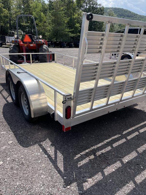 2024 Durabull Trailers 7x14 Aluminum Utility Trailer J&J Trailer and