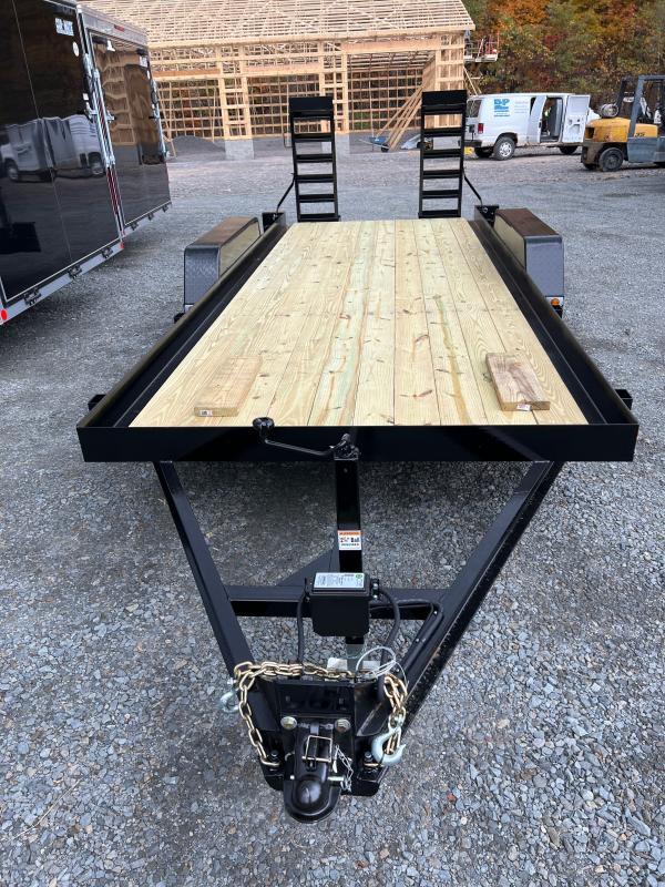 2023 Cross Country Manufacturing 16K 20' Deck Over J&J Trailer and