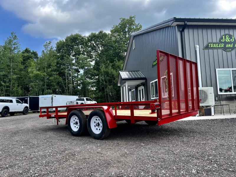 2023 Car Mate Trailers 6.5x16 Tandem Axle Utility J&J Trailer and